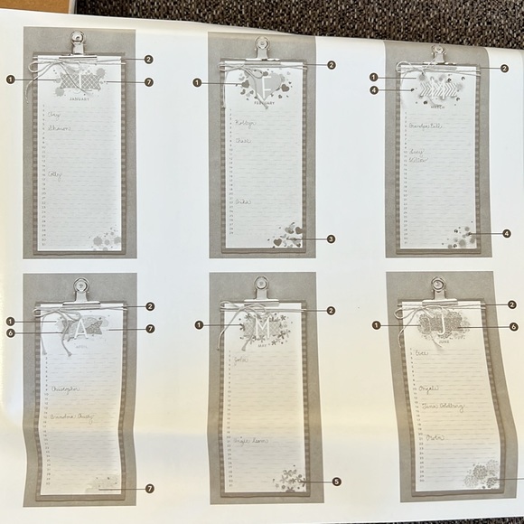 Stampin' Up! | Office | Stampin Up Simply Created Perpetual Birthday ...